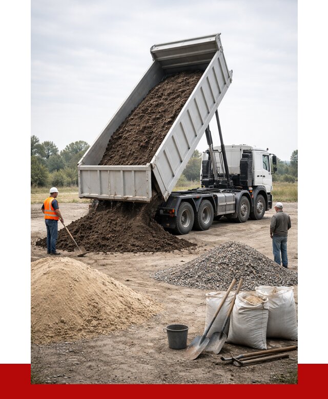 Доставка самосвалом 30 кубов в Химках от 8812 р. | ПРОНЕРУДХмк