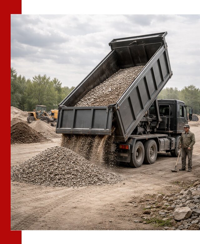 Доставка самосвалом 30 м3 по выгодным ценам в Химках