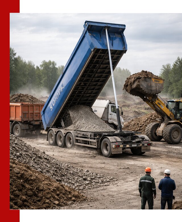 Аренда тонар 40 тонн в Химках с доставкой материалов