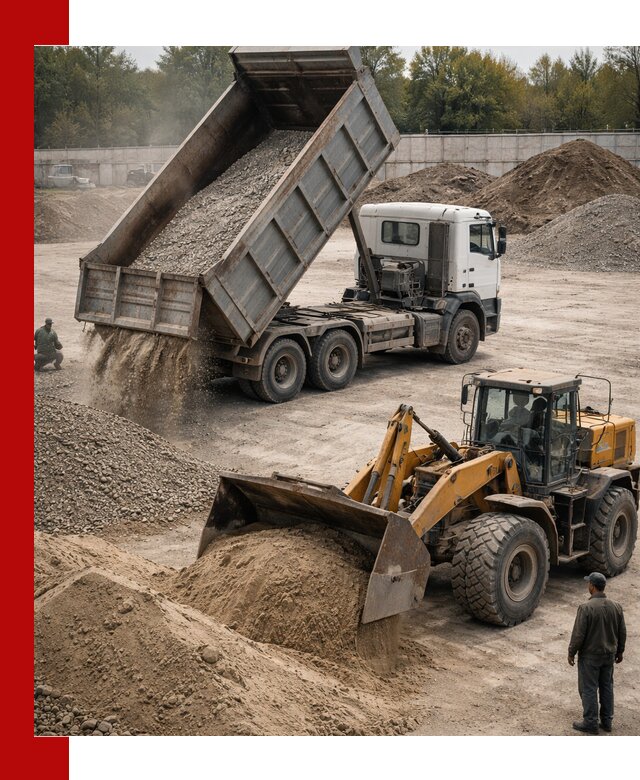 Перевозка сыпучих грузов самосвалами и бортовыми в Химках