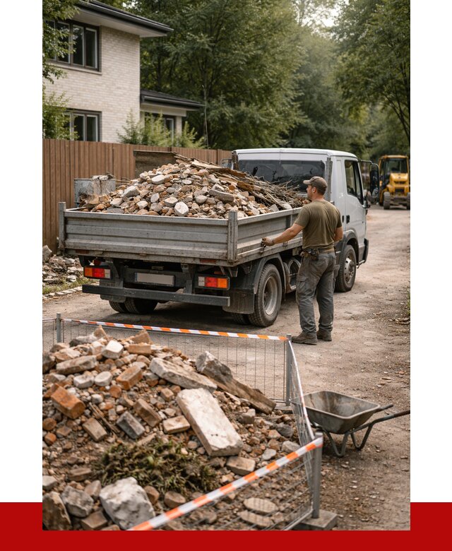 Вывоз строительного мусора с погрузкой в Химках от 7775 р | ПРОНЕРУДХмк