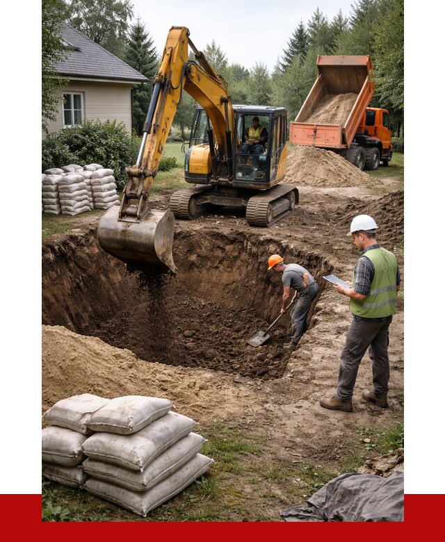 Рытье котлована в Химках быстро от 4665 р. ПРОНЕРУДХмк