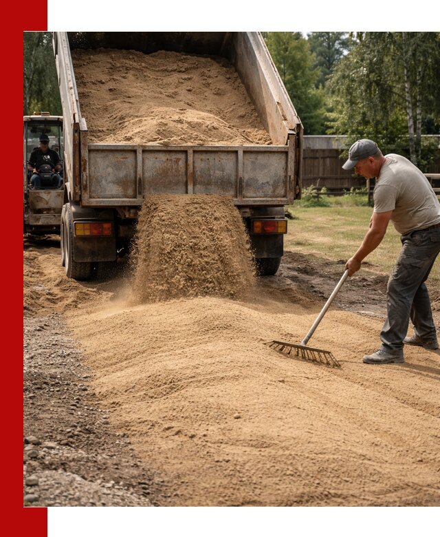 Отсыпка участка песком в Химках быстро и качественно