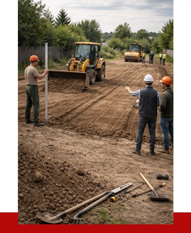 Планировка участка грунтом в Химках от 4665 р ПРОНЕРУДХмк