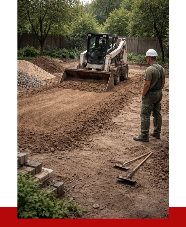 Выравнивание участка под ключ в Химках от 3628 р. | ПРОНЕРУДХмк
